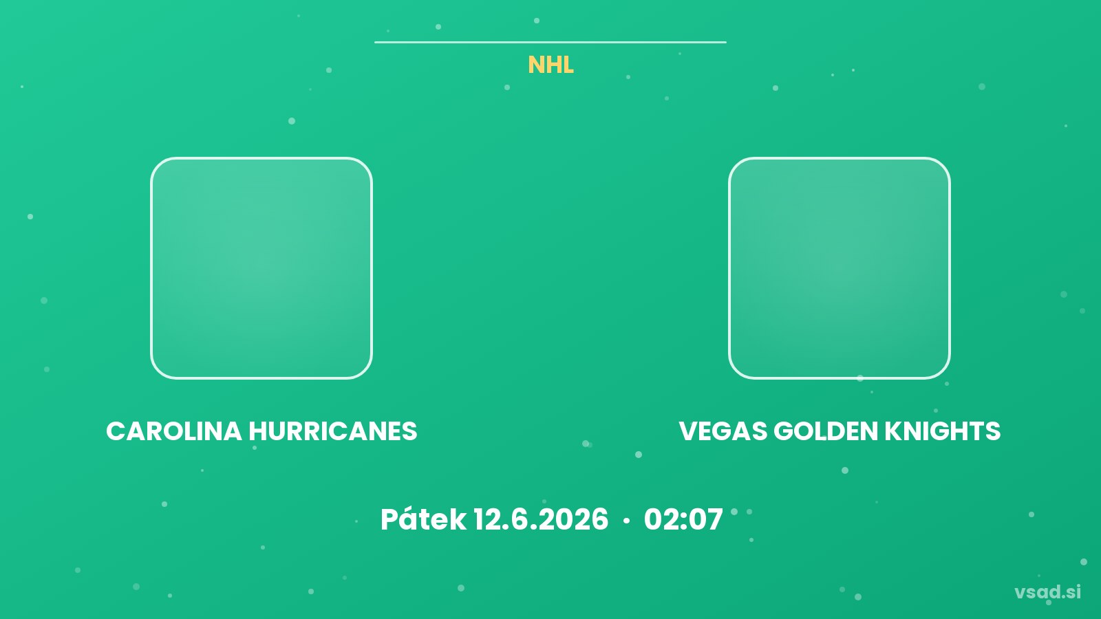Carolina Hurricanes vs Vegas Golden Knights: analýza a tipy
