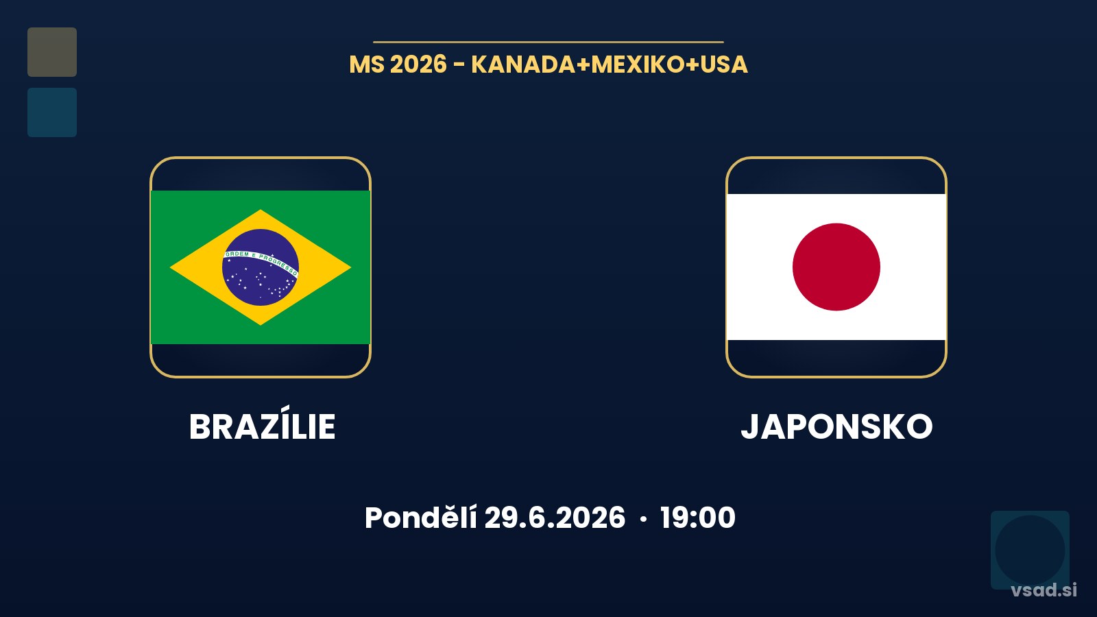 Brazílie vs Japonsko: analýza a tipy na MS 2026
