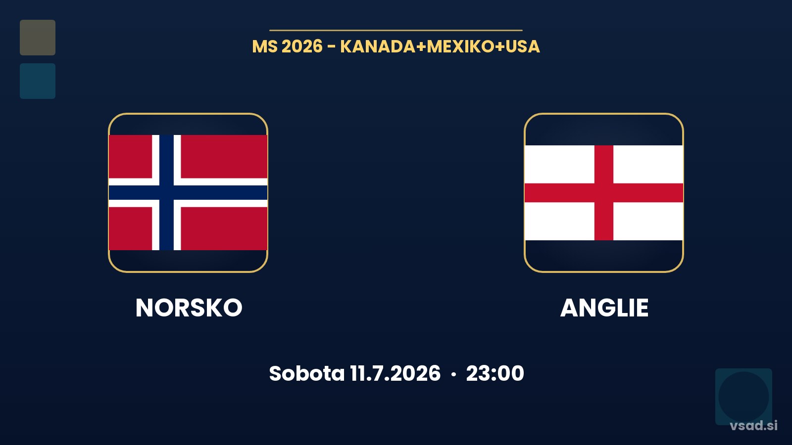 Norsko vs Anglie: analýza čtvrtfinále MS a tipy